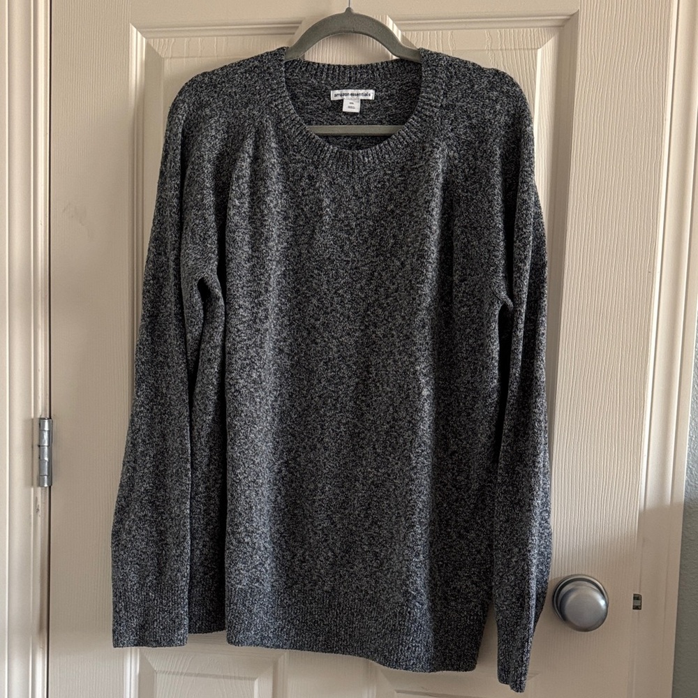 Amazon Essentials Women’s Charcoal Crewneck Sweater